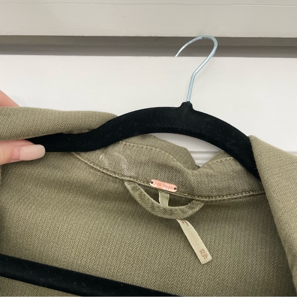 Free People Military Inspired Jacket/Shirt - Picture 7 of 12